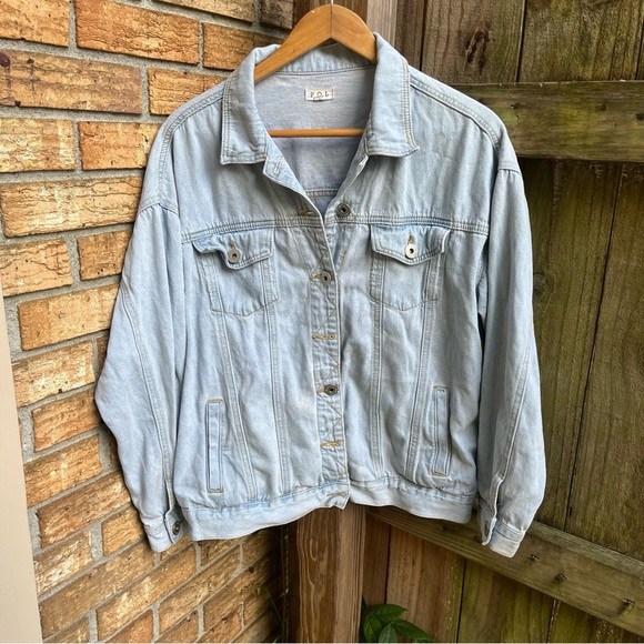 POL Jackets & Blazers - POL Light Blue Jean Jacket